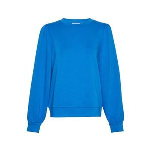 SWEATSHIRT Sweatshirt femme Moss Copenhagen Puff Ima - Strong blue - Adulte - Femme