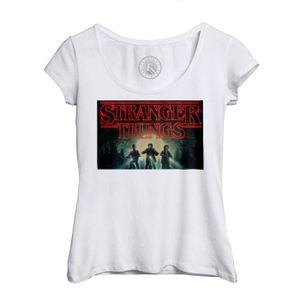 Unisexe Stranger Things T-Shirt été Tshirt pour Hommes et Femmes Hip Hop t Shirt 