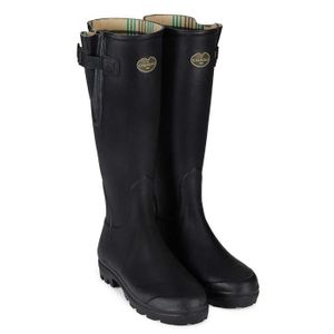 botte pluie fourrée