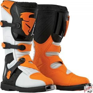 BLANC ORANGE-3411-0329 PAIRE DE BOTTES ENFANTS BLITZ BOOT 35//36-THOR