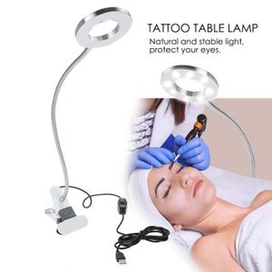 LAMPE A POSER Lampe de tatouage à LED, double réglage universel 