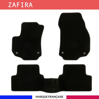 Element Tapis De Coffre Sur Mesure Ford Ka II 2009-2016 3 Portes - Bac Protection Antidérapant Caoutchouc Noir