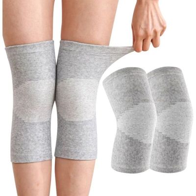 Lot De 2 Genouillères De Sport Homme Femme - Compression Avec Silicone Antidérapant Et Ressort Mémoire