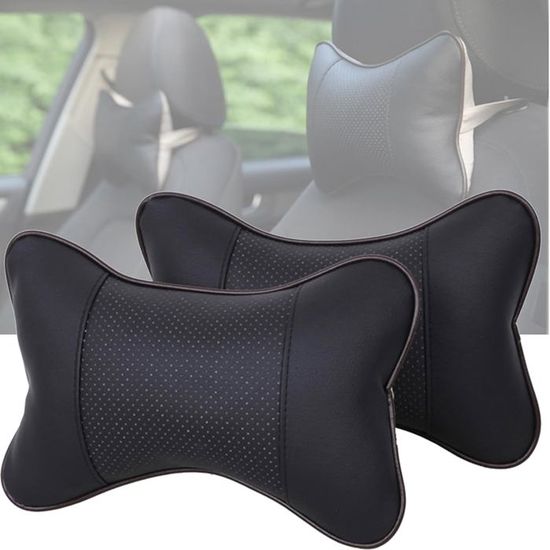 Coussin De Voiture Las Vegas Raiders – Lot De 2 Appuie-têtes Pour Voyage – Fans NFL