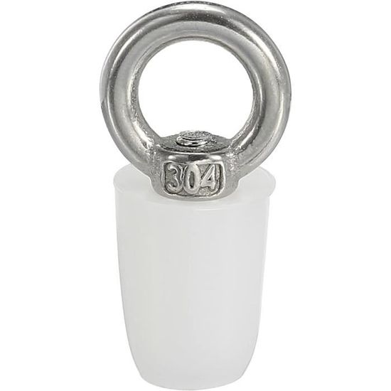 TOP-VIGOR Bouchon Conique Silicone 44-55 Mm Avec Poignée – Étanche Et Résistant Chaleur Pour Labo, Évier, Baignoire