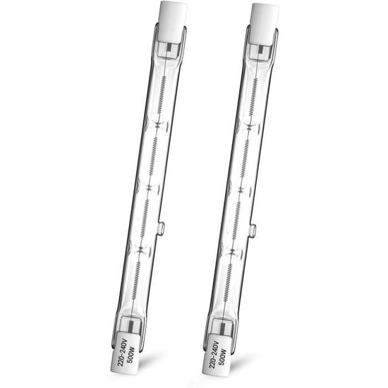 Lampe Halogène Projection CP82 FRJ - 240V 500W - Marque Plus - Ouverte (neuve)