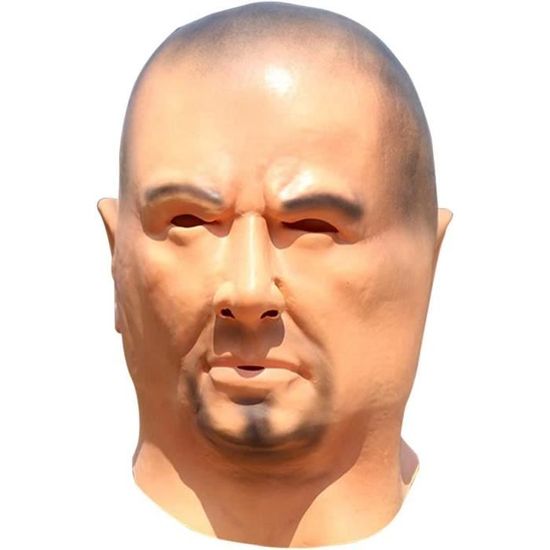 Masque En Latex D'horreur D'Halloween, Accessoire De Fête Cosplay Amusant Et Effrayant, Masque De Clown En Latex, Accessoires De Costume