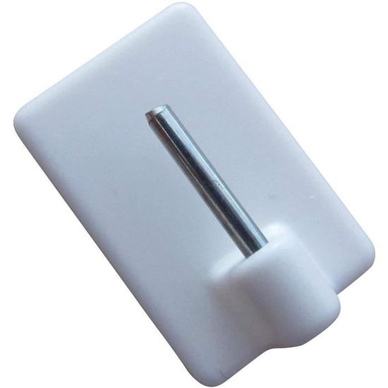 Lot De 100 Crochets à Rideaux-De Qualité Supérieure-Avec œillet De 6mm