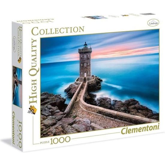 Puzzle 1000 pièces - Clementoni - The Lighthouse - Images captivantes et découpes précises