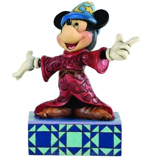 Walt Disney (d'après) - Mickey Mouse apprenti sorcier Fantasia - Granolithographie  - Bandes Dessinées