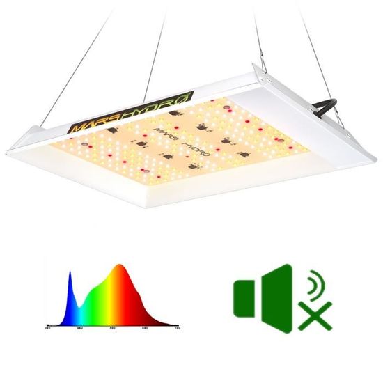 Lampe à panneau LED à spectre complet hydroponique - MARS HYDRO - TS 600 - 100w - Plantes d'intérieur