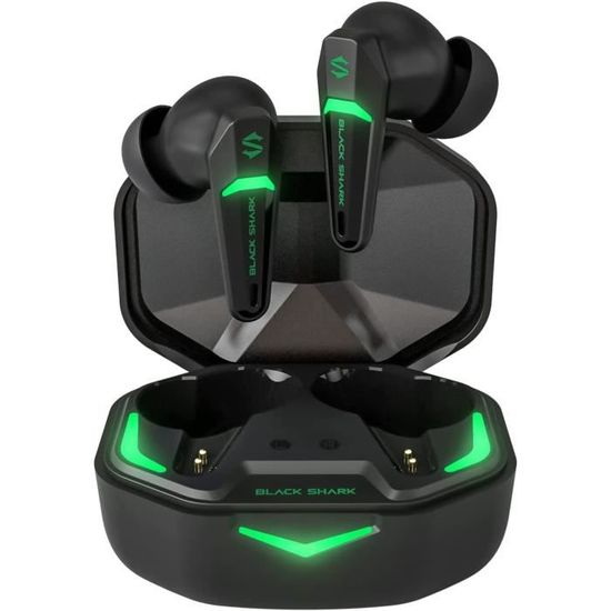 Black Shark Casque Bluetooth T4 - Latence 35ms - IPX5 - 24h Autonomie - Bluetooth 5.2 - Pour Gaming