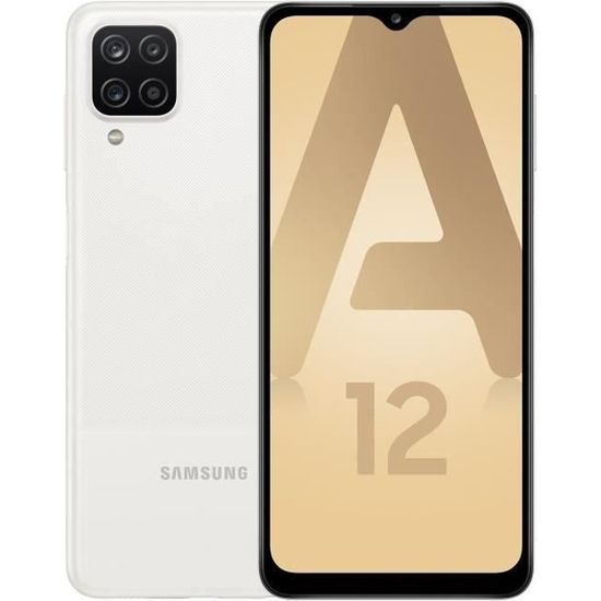 Samsung Galaxy A12 Blanc 128 Go
