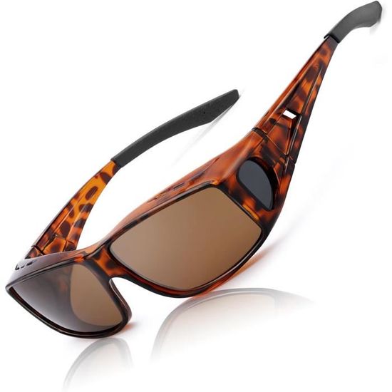 Sur-lunettes De Soleil Polarisées HAZMA - Unisexe, Pliables, UV400, Pour Conduite Et Plein Air - 5