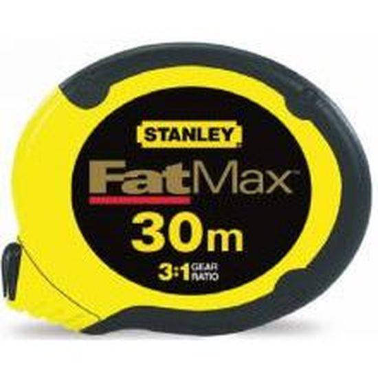 Mesure Fatmax ruban acier 30m STANLEY