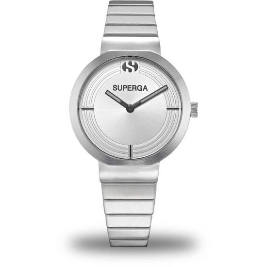 superga argenté plateforme