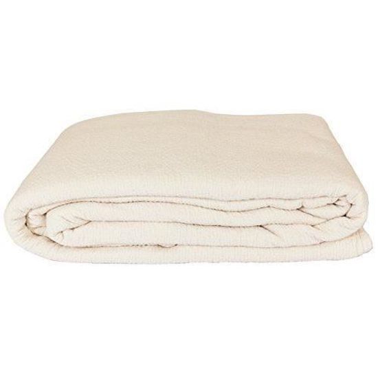Mykonos Dessus De Lit Coton Ivoire 240 X 260 Cm Achat Vente