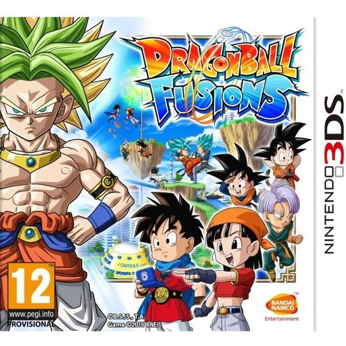 Dragon Ball Fusions Jeu 3DS