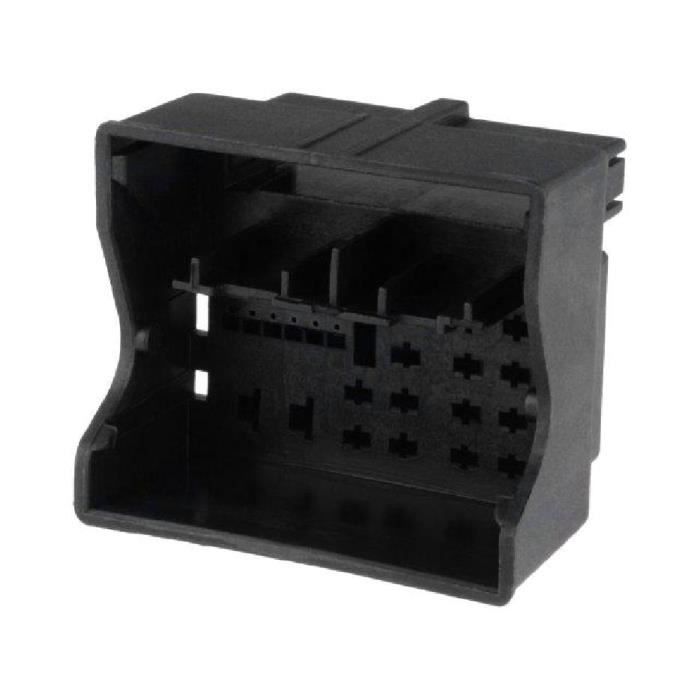 Fiche nue Fakra femelle 52PIN noire