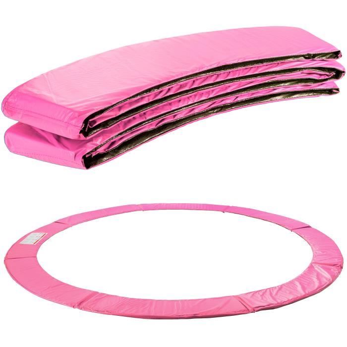 AREBOS Coussin de Protection des Ressorts Pour Trampoline 305 cm Rose