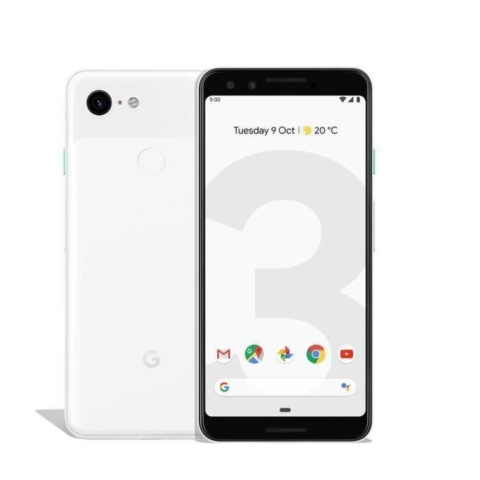 Smartphone Google Pixel 3 64 Go 5,5 '' - Blanc
