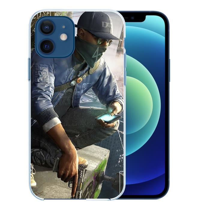 Coque pour iPhone 12 mini - Watch Dog 2. Accessoire telephone