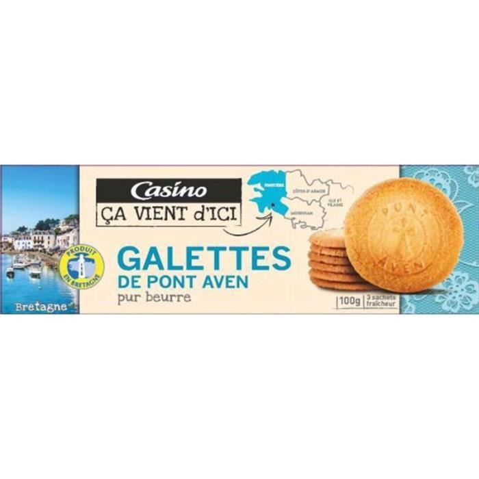 Galettes bretonnes de Pont-Aven - 100 g