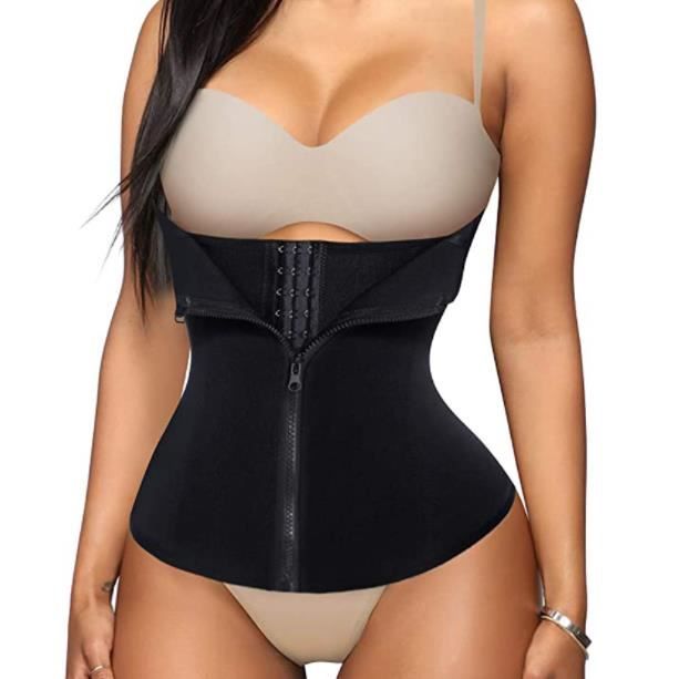 Ceinture de Sudation,Femme Corset,Gaine Amincissante,Serre Taille Ceinture,Bustier Waist Trainer,Corset Minceur,Body Sculptant,L