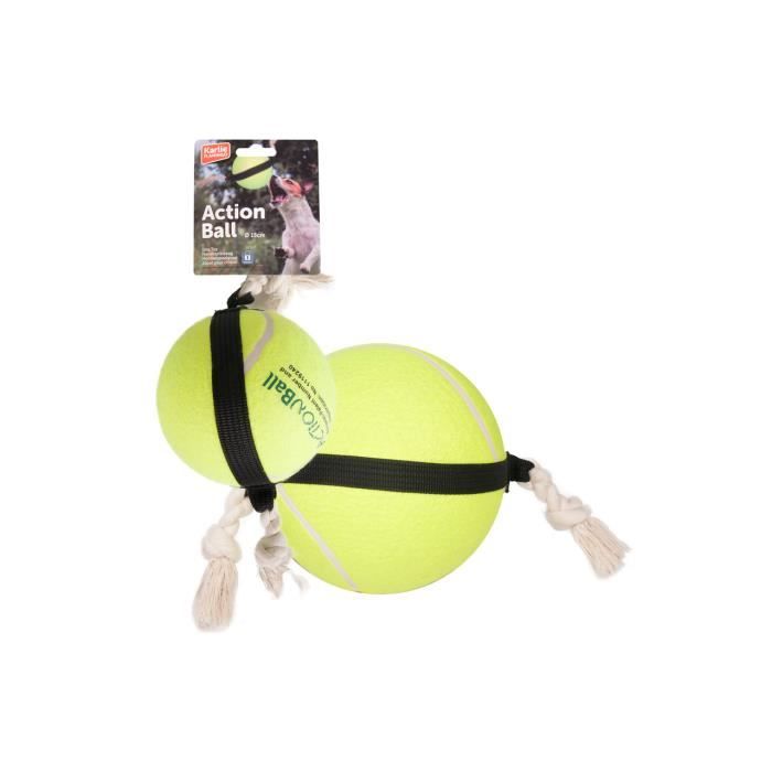 Jouet pour chien ActionBall Tennis à corde 22 cm
