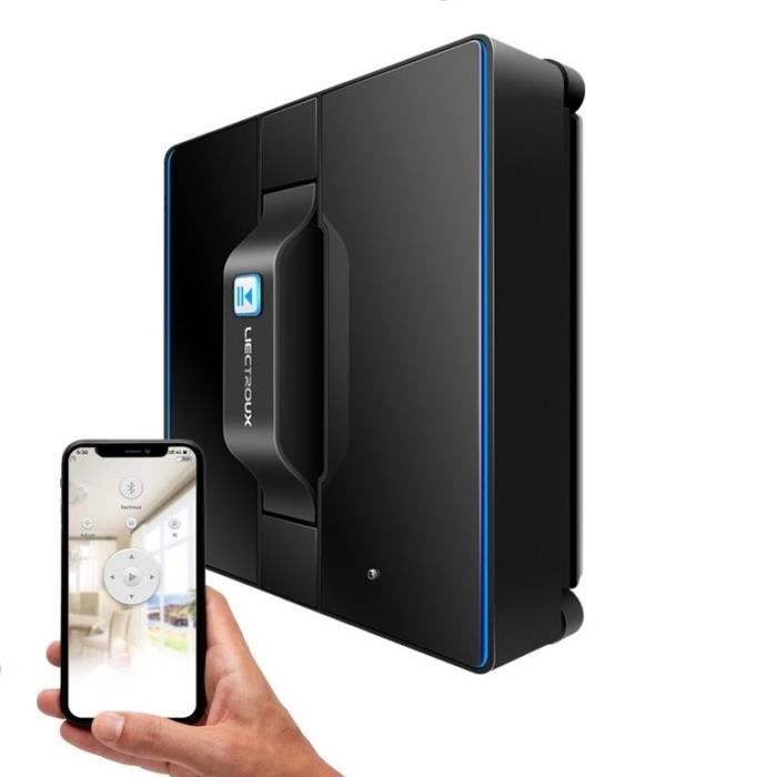 LIECTROUX Robot Nettoyeur de Verre Automatique WS-1080 Robot Laveur Vitre Connecté - Fonction séchage - Système UPS