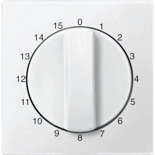 Merten System M 539319 Panneau Central de 15 minutes Insert pour interrupteur avec minuteur Blanc polaire - 1329772