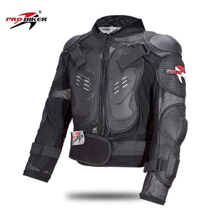 Ensemble de protection de corps de motocycliste d'armure de moto GILET de course automobile