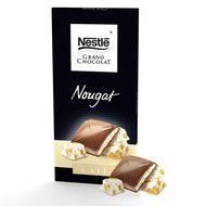 Nestlé tablette de chocolat au lait nougat 150g