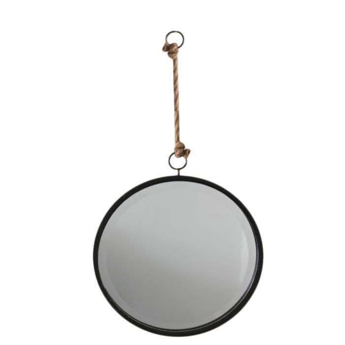 Miroir rond Factory (D.32cm)