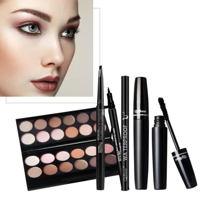 Fard à paupières mascara crayon à sourcils surligneur poudre de maquillage pour les filles EPONGE DE MAQUILLAGE