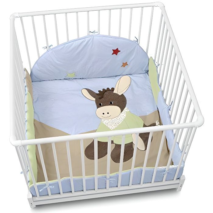 Sterntaler Fond de Parc 100 X 100 Ou 75 X 100 Emmi l`Âne Bleu - 91254
