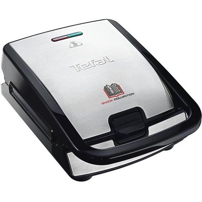 Tefal SW852D27 Grill Multi-fonction Snack Collection 700 W Noir