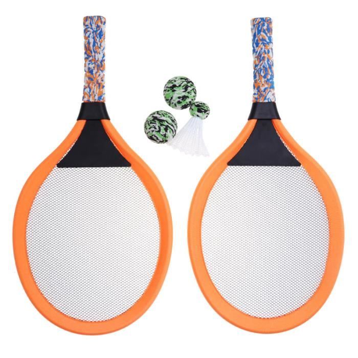 1 paire de raquettes de tennis pour enfants jouant au badminton ovales accessoires de KIT TENNIS - PACK TENNIS - ENSEMBLE TENNIS
