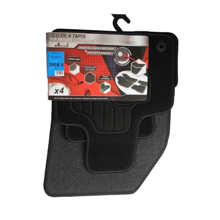 CHOLLET 4 TAPIS PEUGEOT 3008 II A PARTIR DE 05/2016 - 19734