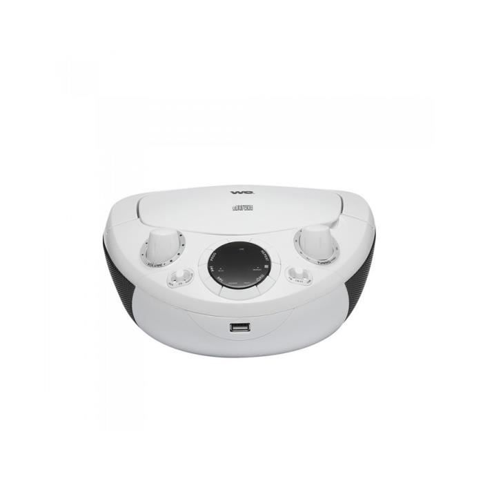 Lecteur - Radio CD BLANC - WERADCDUSB2BL Blanc