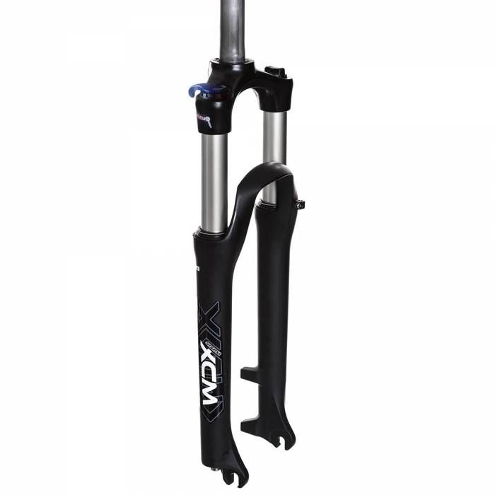 Fourche Suspension Suntour Coil RLR - Fourche Vélo VTT Aluminium, Ressort Coil, Réglable, Taille 27,5" - Noir