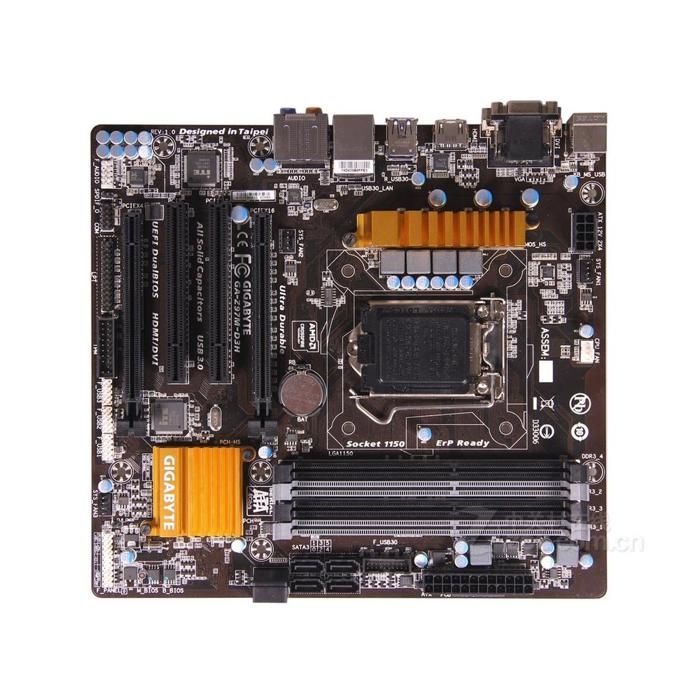 Carte mère GIGABYTE GA-Z97M-D3H Intel Z97 Socket LGA1150 4xDDR3 SDRAM 32GB Micro ATX - Gigabyte