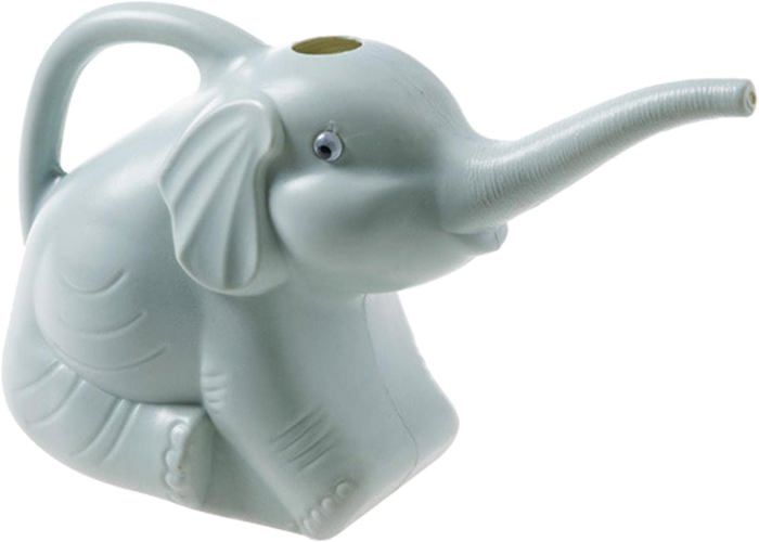 Arrosoir En Forme D'éléphant - Design Mignon Pour Enfants, Capacité Environ 1 L, Matériau PP Léger - Parfait Pour Plantes D'intérieur Et Bonsaïs