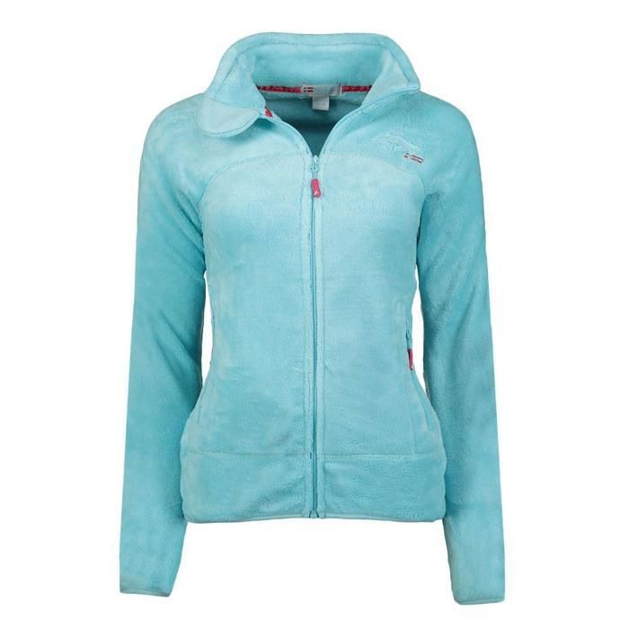 Veste polaire Turquoise Femme Geographical Norway Upaline Veste polaire Turquoise Femme Geographical Norway Upaline