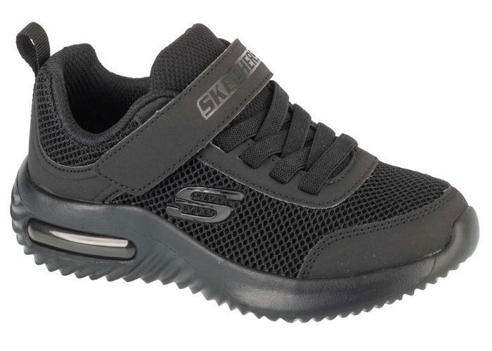 Skechers Baskets - SKECHERS - Bounder-Tech - Noir - Scratch - Maille respirante