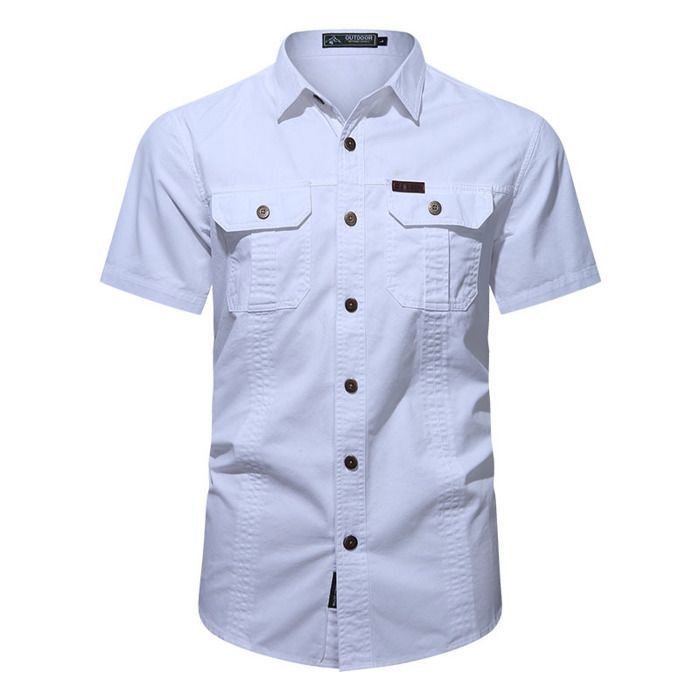 Tommy Hilfiger Chemise à Manches Longues Dobby Flex Homme Bleu Brise