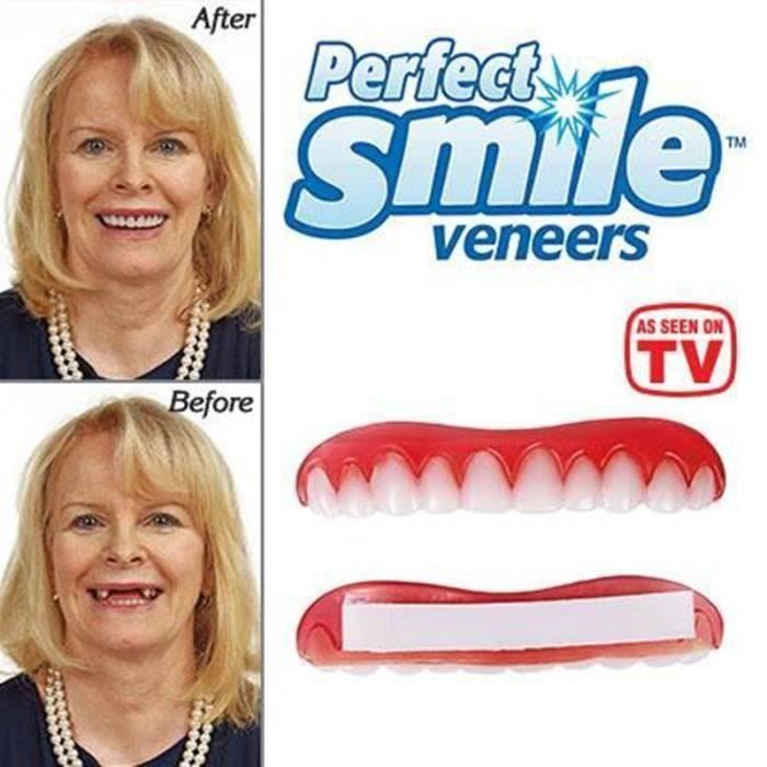 Perfect Smile Veneers - Correction des dents - Marque: Perfect Smile Veneers - Couleur: blanc - Pour adulte b BLANCHISSEUR DE DENTS
