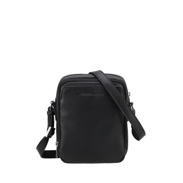 Sacoche bandouliere Arthur et Aston Ref 67278 Noir 19*15*8 cm