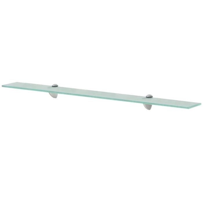 Étagère murale en verre - vidaXL - 90x10 cm - Verre trempé 8 mm - Transparent - Capacité 15 kg