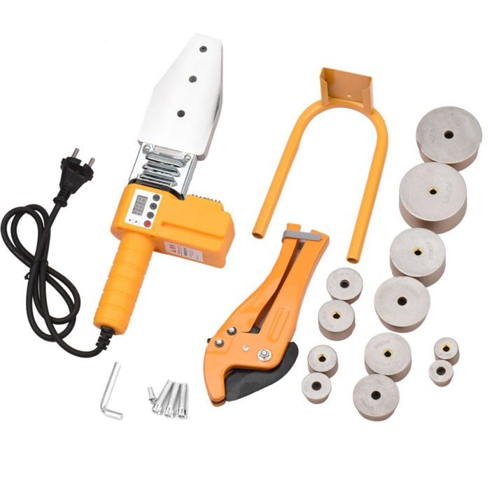 Dissipation Machine Machine de soudage de tuyaux en plastique 0-320 ℃ Soudeur de fusion ...